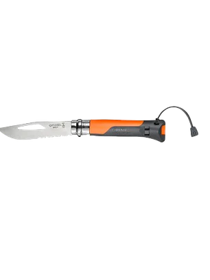 NAVAJA OPINEL OUTDOOR NARANJA INOX N°8