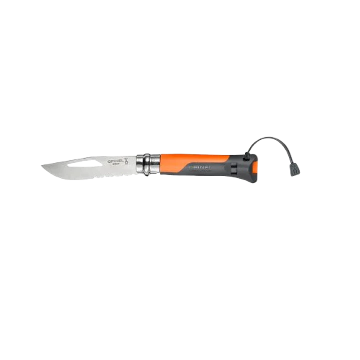 NAVAJA OPINEL OUTDOOR NARANJA INOX N°8 1
