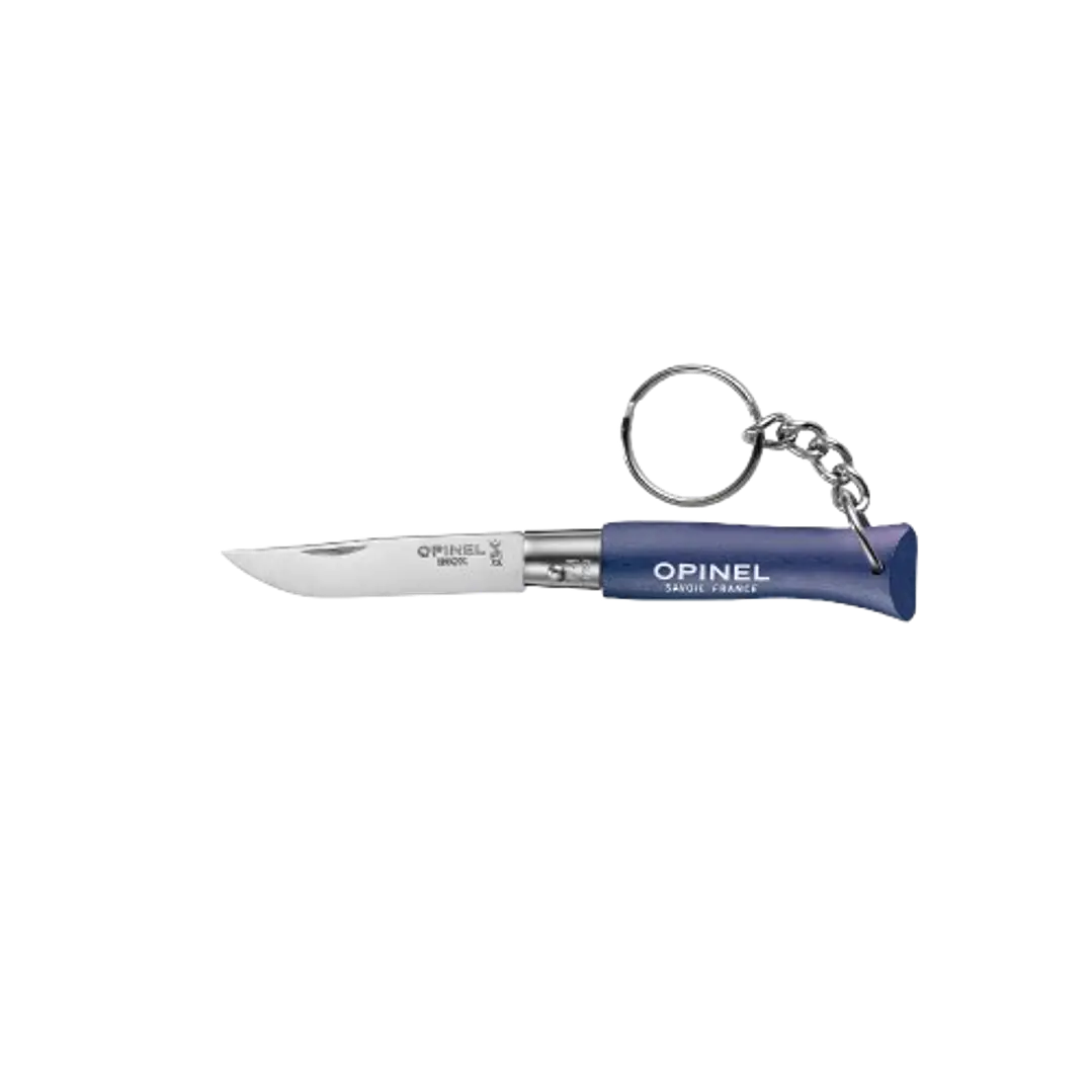 NAVAJA OPINEL TIPO LLAVERO Nº4 AZUL 1