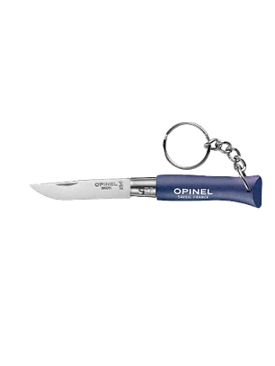 NAVAJA OPINEL TIPO LLAVERO Nº4 AZUL