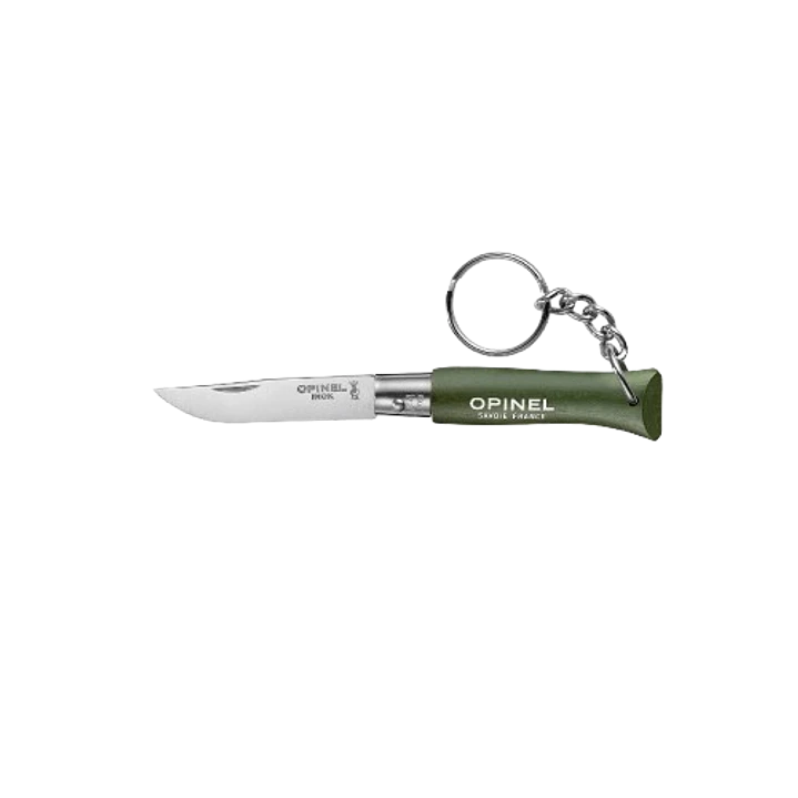 NAVAJA OPINEL TIPO LLAVERO Nº4 VERDE 1