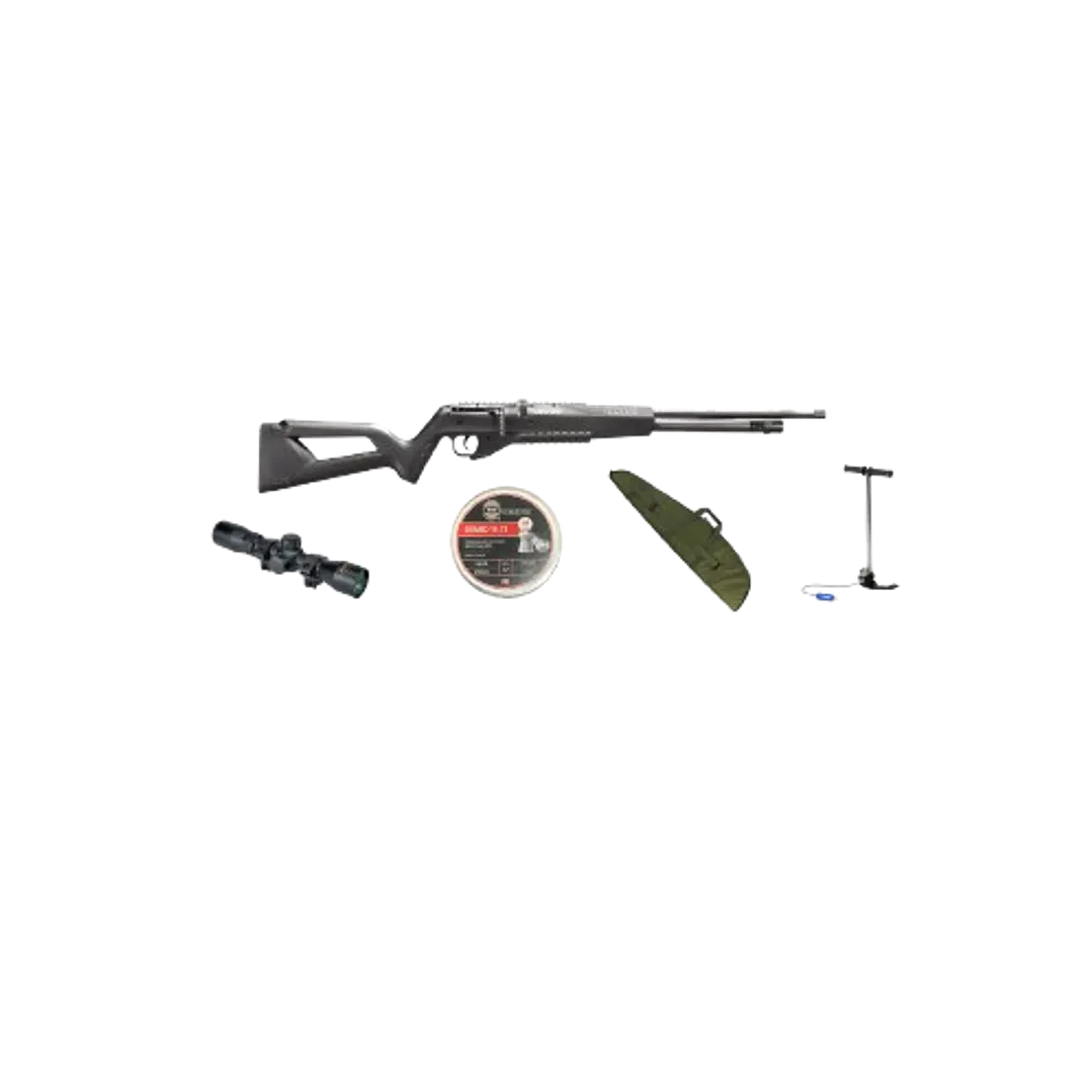 KIT PCP UMAREX ICONIX +MIRA+FUNDA+POSTONES+BOMBIN 1