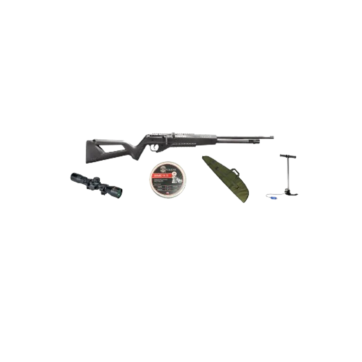 KIT PCP UMAREX ICONIX +MIRA+FUNDA+POSTONES+BOMBIN 1