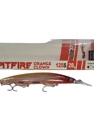 SAKANA SPITFIRE 125S/28G ORANGE CLOWN
