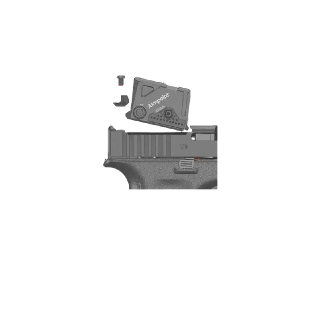 PISTOLA GLOCK MODELO 45-ACUT GEN5 C/MIRA ELECTRONICA 3
