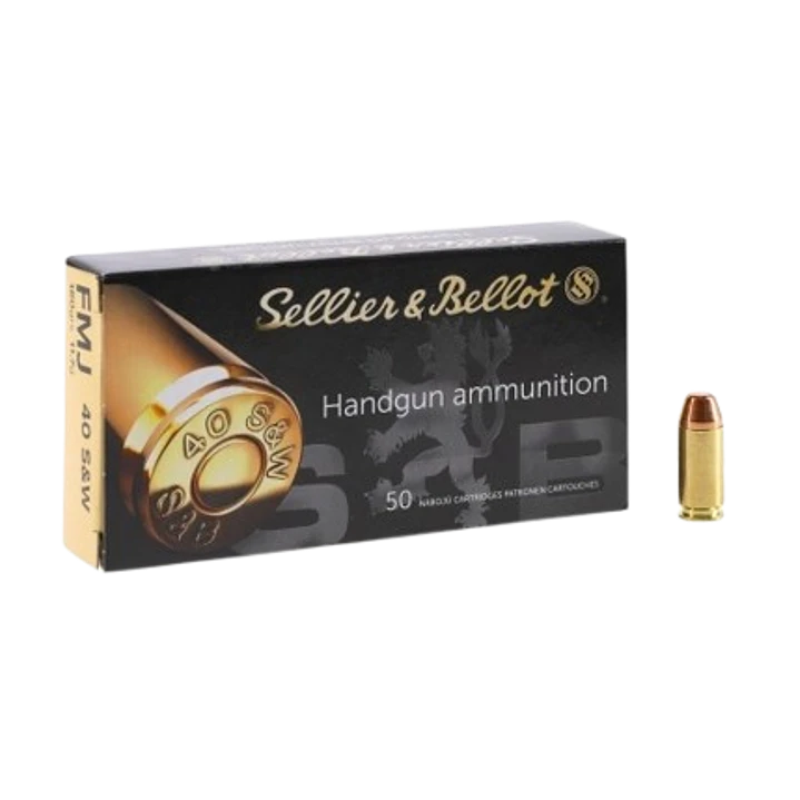 BALA SELLIER & BELLOT CALIBRE .40 FMJ 1
