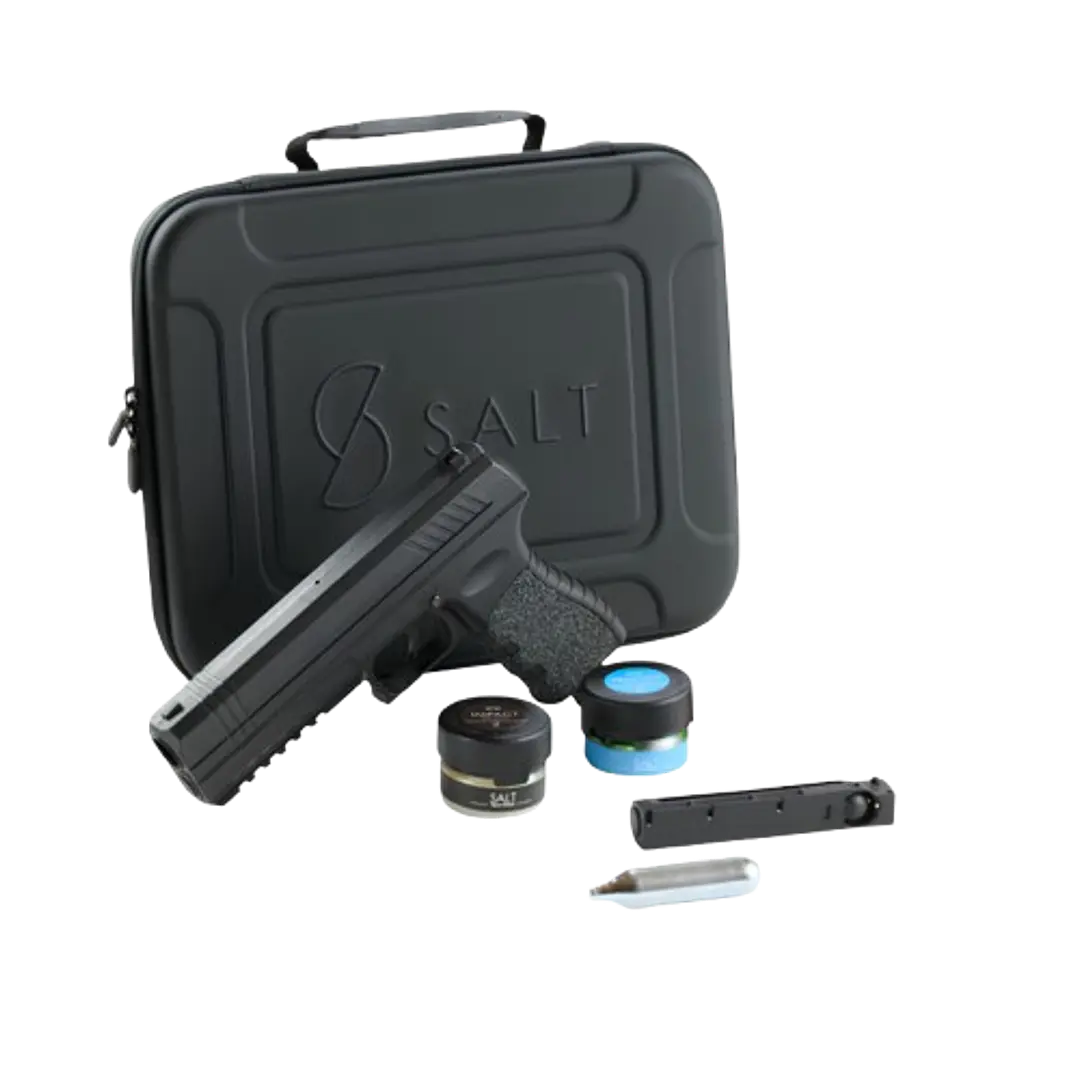 PISTOLA TRAUMATICA CO2 SALT S2 CALIBRE .68 (17MM) 1