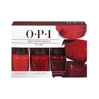 Trío OPI VIP Red Over Heels