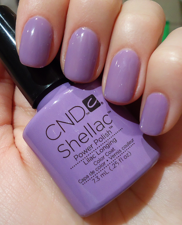 Esmalte permanente CND Shellac Lilac Longing 7.3 ml