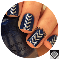 Stencil TwinkledT Single Chevron 16 unidades