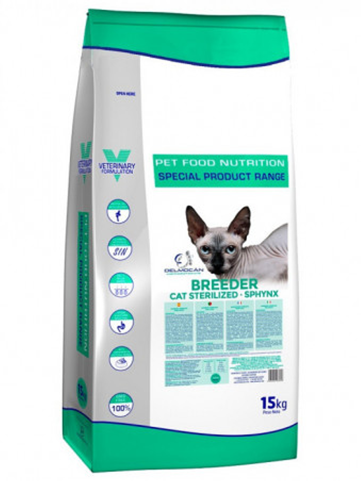 BREEDER CATS STERILIZED   15 kilos 1