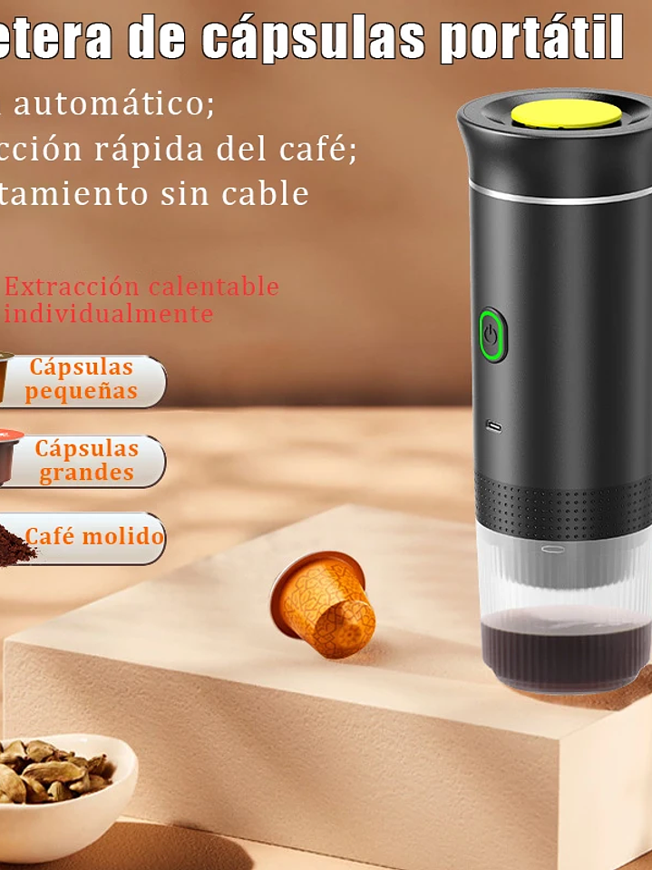 Portátil cafetera recargable 3 en 1  2