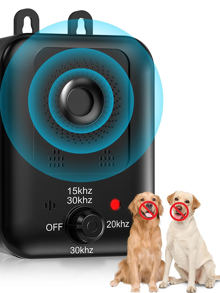 Anti ladridos ultrasónico , tus vecinos ya no se quejaran de tu perro, gracias al ultrasonido que los callan    1