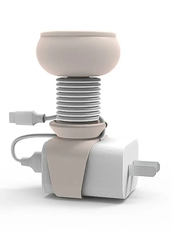 Tu hij@ deja el cargador siempre tirado , le encantara recogerlo ahora fácil cómodo   2