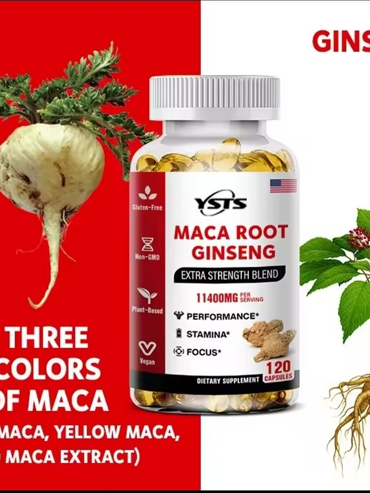 Maca negra Peruana y ginseng 2