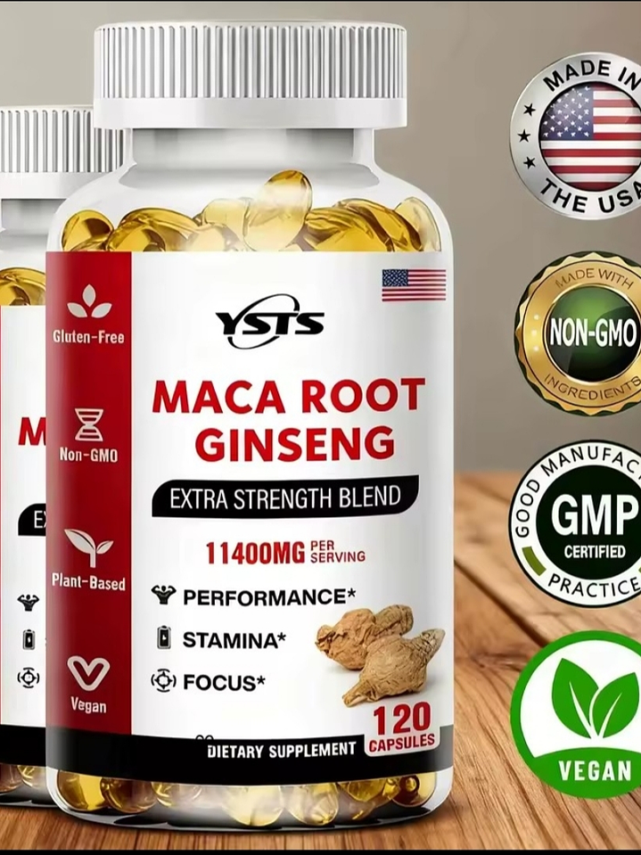 Maca negra Peruana y ginseng 3