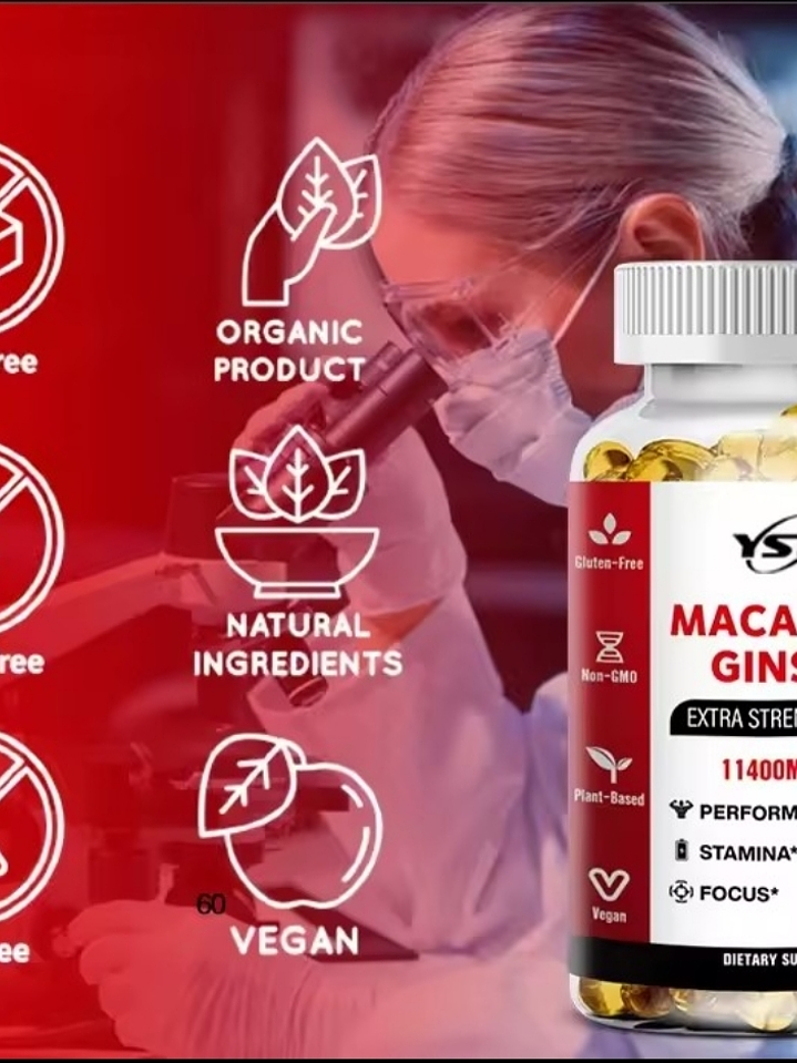 Maca negra Peruana y ginseng 5