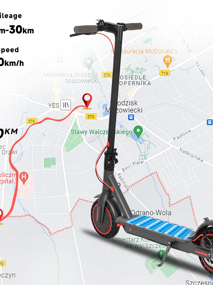 PATINETE ELECTRICO  N7PRO Patinete Eléctrico para Adultos y niños 350W – 30 km de Autonomía 1