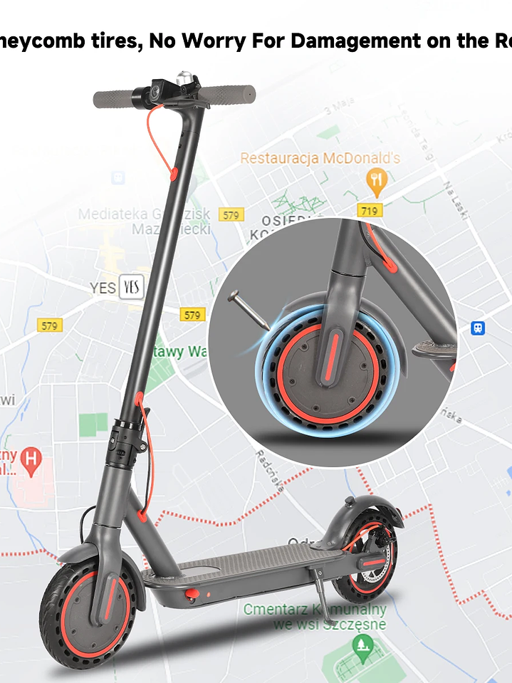 PATINETE ELECTRICO  N7PRO Patinete Eléctrico para Adultos y niños 350W – 30 km de Autonomía 3