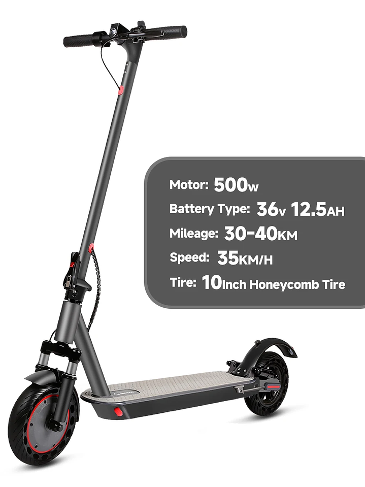 PATINETE ELECTRICO  N7PRO Patinete Eléctrico para Adultos y niños 350W – 30 km de Autonomía 6