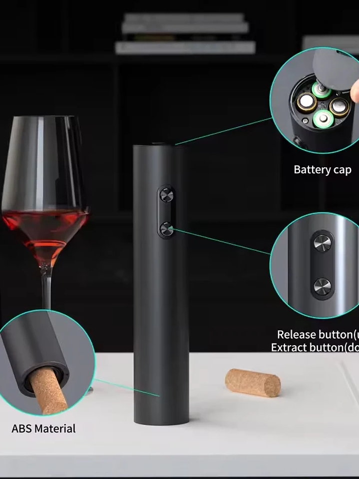 🍷 Sacacorchos Eléctrico Automático | Abridor de Vino Premium 5