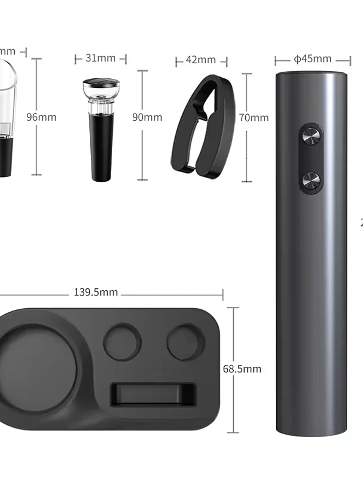 🍷 Sacacorchos Eléctrico Automático | Abridor de Vino Premium 6