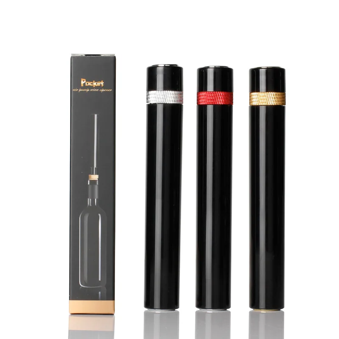 Abridor de Vino por Presión de Aire – Rápido, Seguro y Elegante” 6