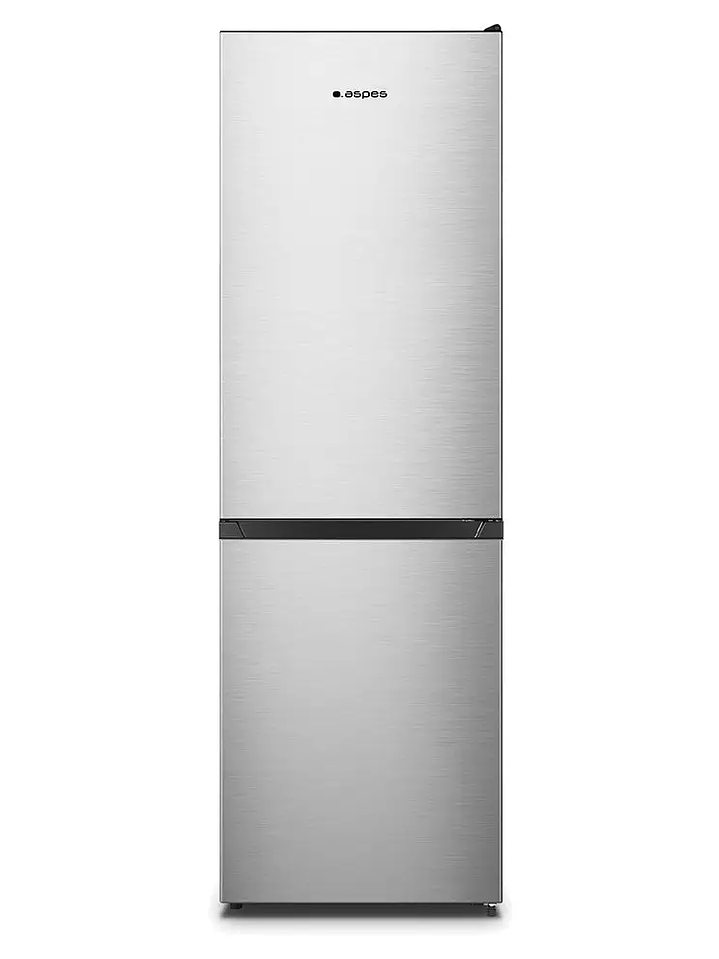 Máxima frescura y silencio: frigorífico Aspes AC185601ENFX 304L combi No Frost 1