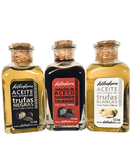 Pack 3 productos trufados 50 ml 