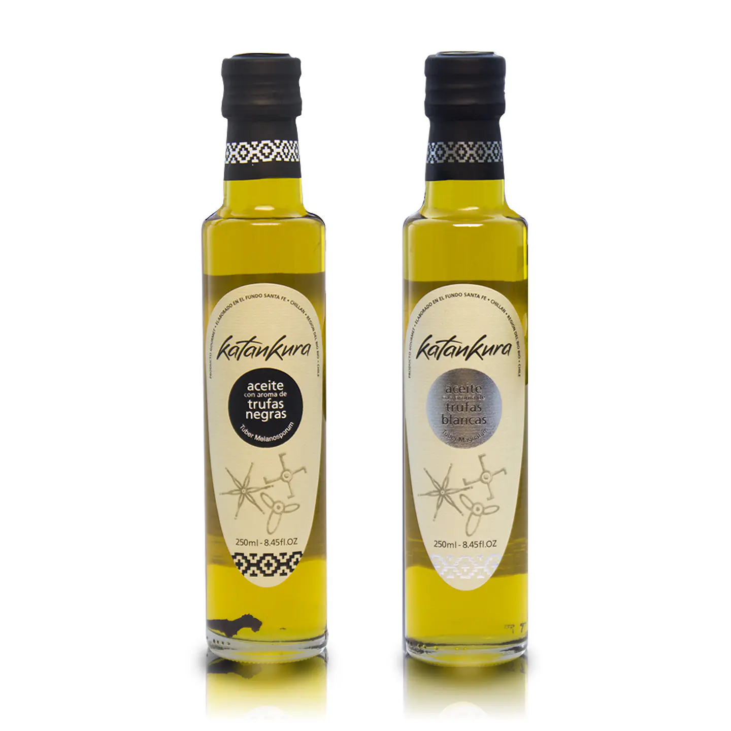 Aceite de Oliva con Aroma a Trufa Negra 250 ml + Aceite de oliva con Aroma Trufa Blanca 250 ml 1