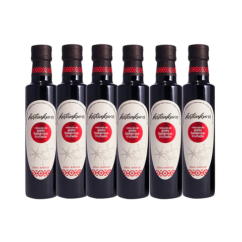 Caja 6 Botellas Aceto Balsámico Trufado 