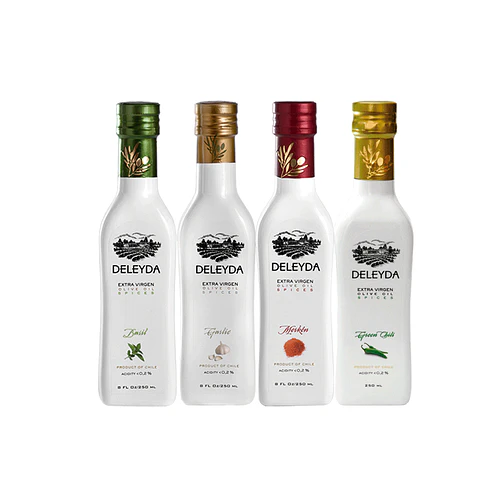 Mix 12 Deleyda 250 ml Albahaca Ajo Merkén Ají