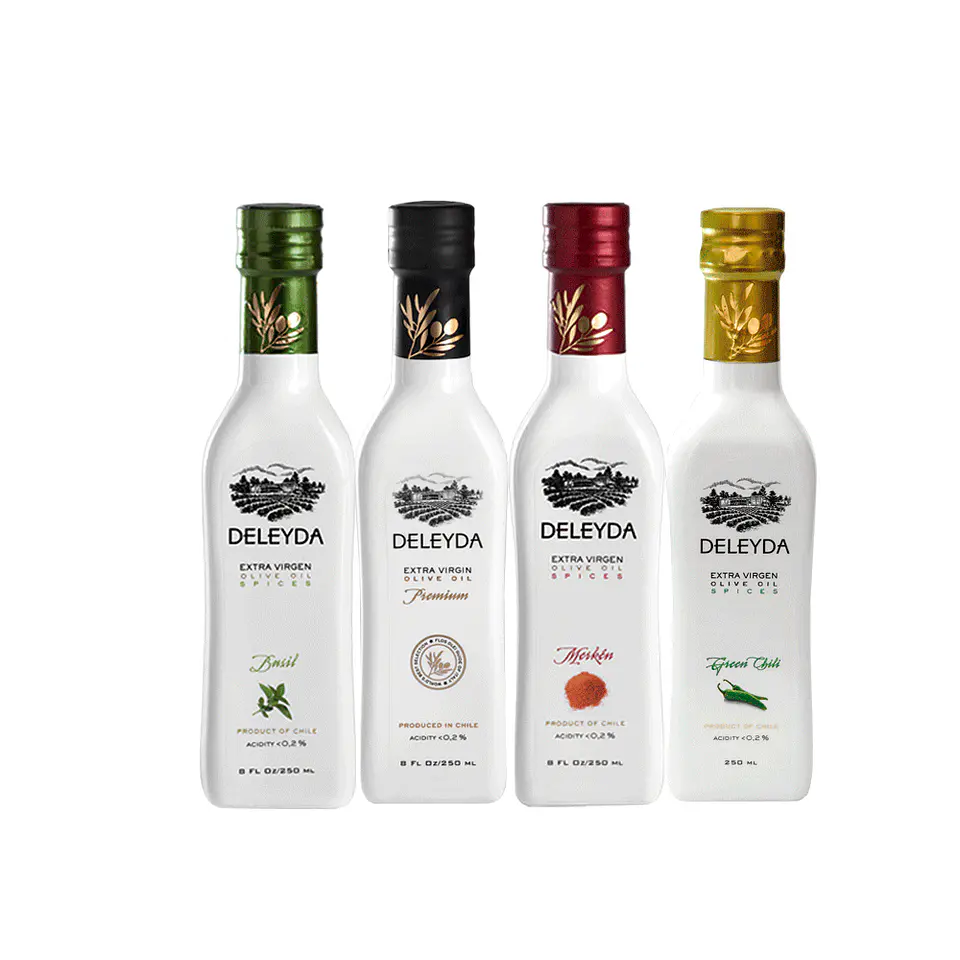 Mix 12 Deleyda 250 ml Albahaca Ají Merkén Premium 1