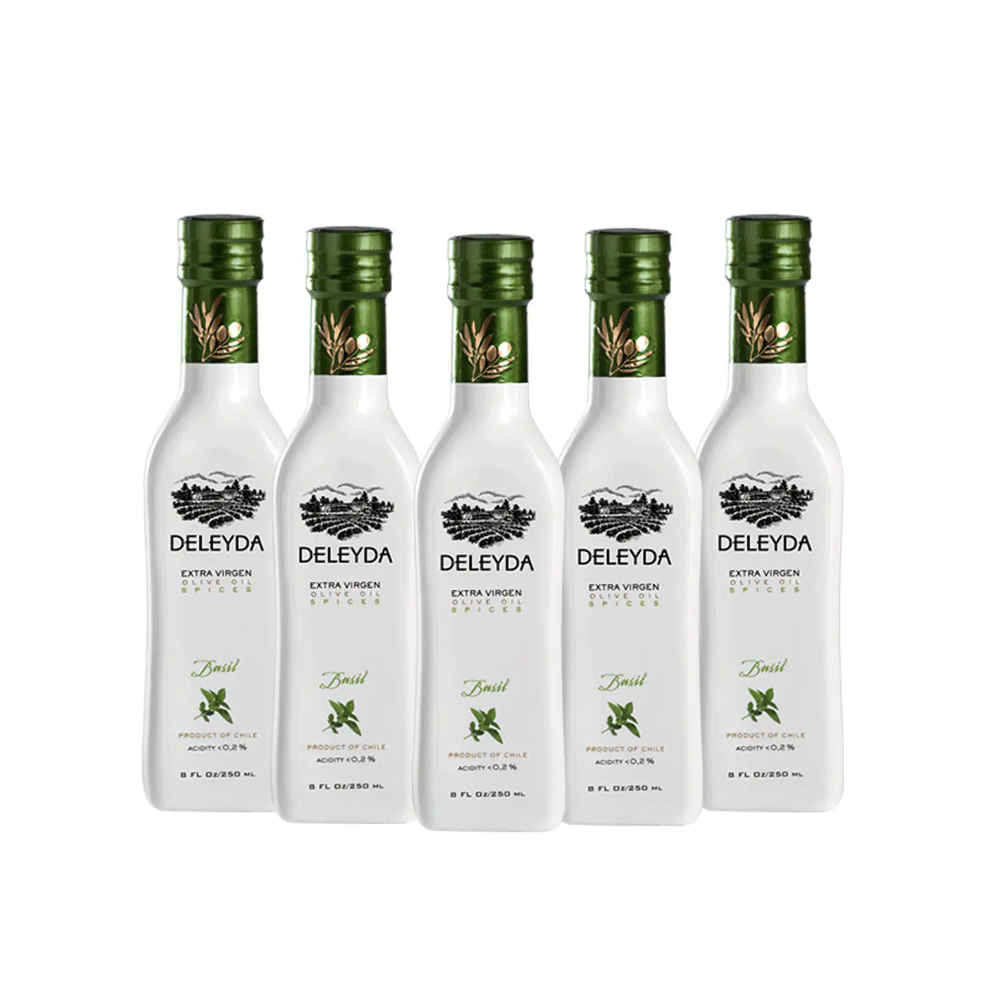 12 Aceite de Oliva Albahaca 250 ml 1