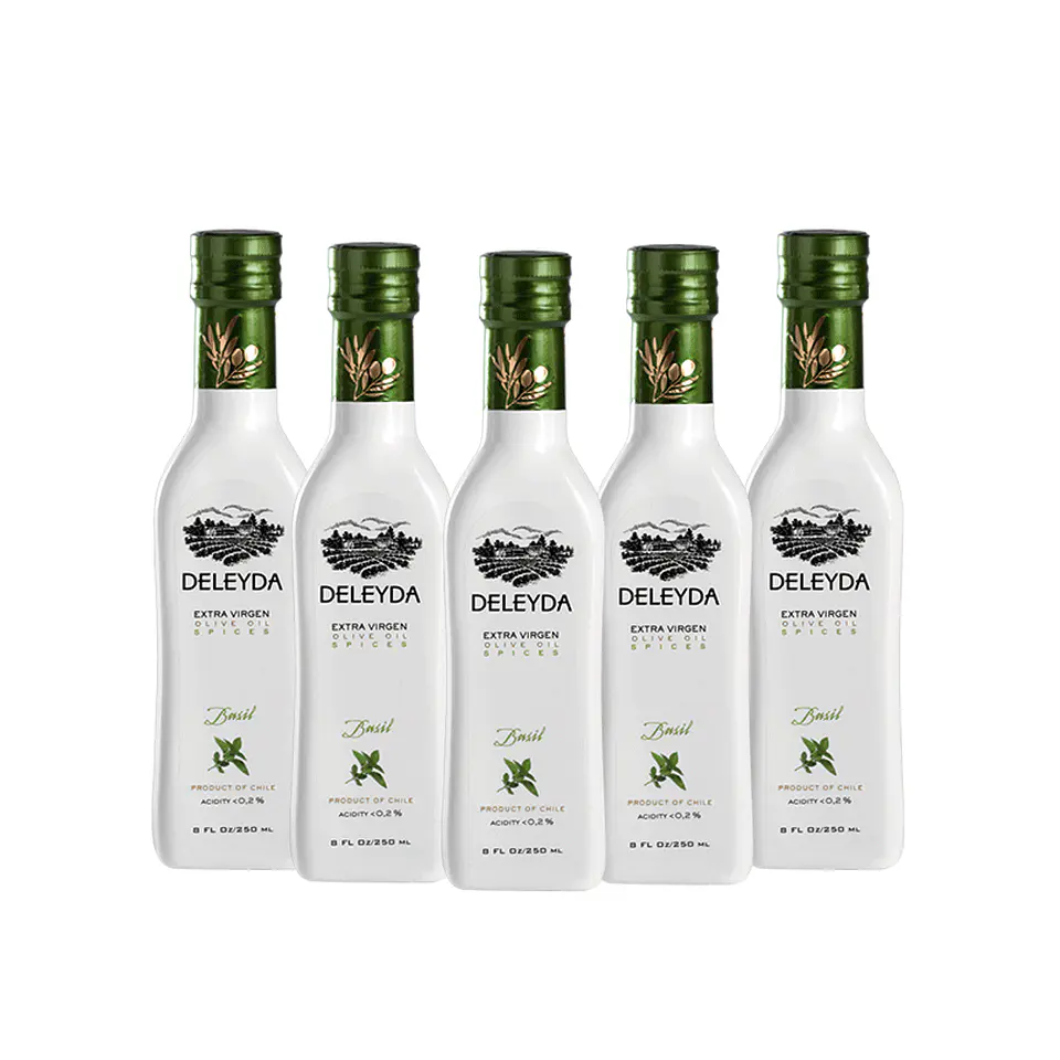 12 Aceite de Oliva Albahaca 250 ml 1