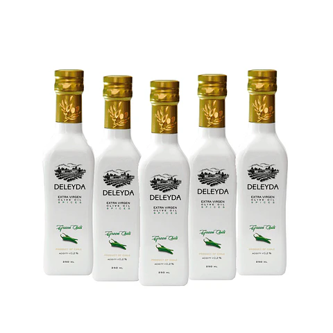 12 Aceite de Oliva Ají Verde 250 ml