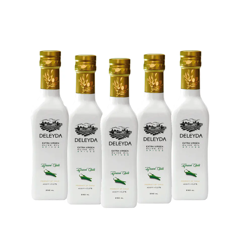 12 Aceite de Oliva Ají Verde 250 ml 1