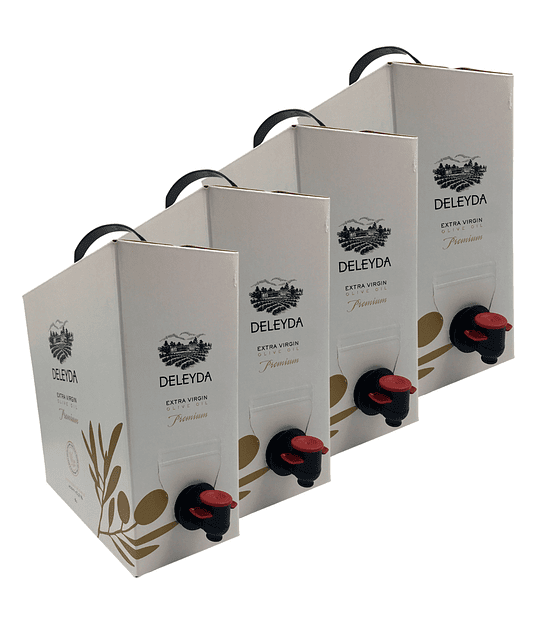 4 Bag in Box Aceite de Oliva Premium 3 litros 