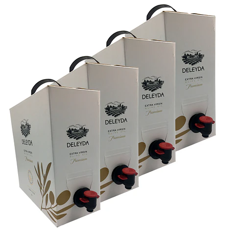 4 Bag in Box Aceite de Oliva Premium 5 litros 