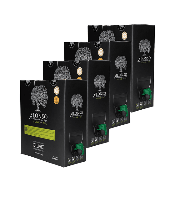 4 Bag in Box Blend 3 Litros Alonso Olive Oil