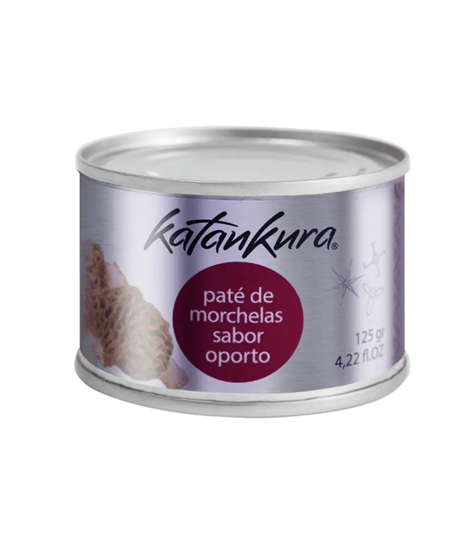 Paté de Morchelas Sabor a Oporto 125 gr 1