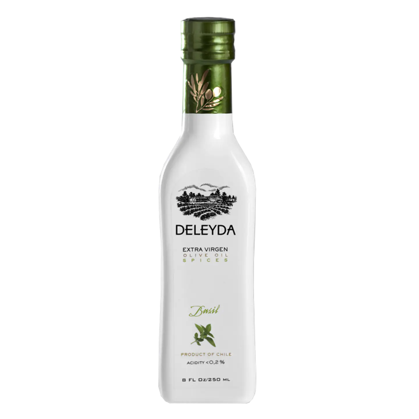 Aceite de Oliva Premium Albahaca 250 ml 1