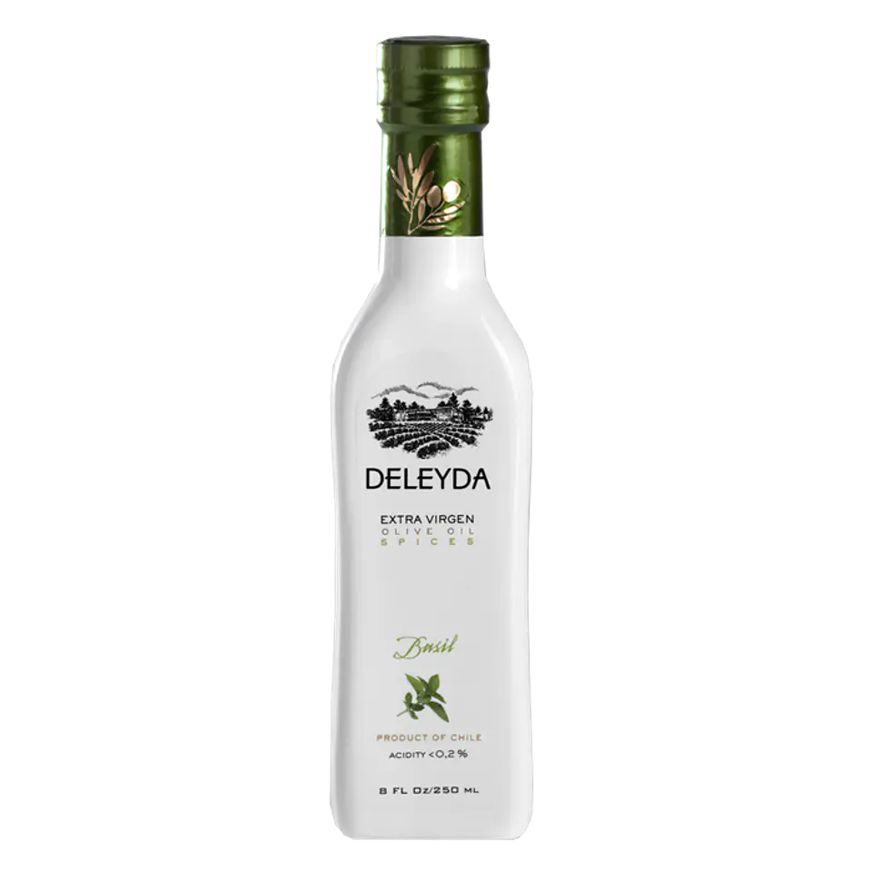 Aceite de Oliva Premium Albahaca 250 ml 1