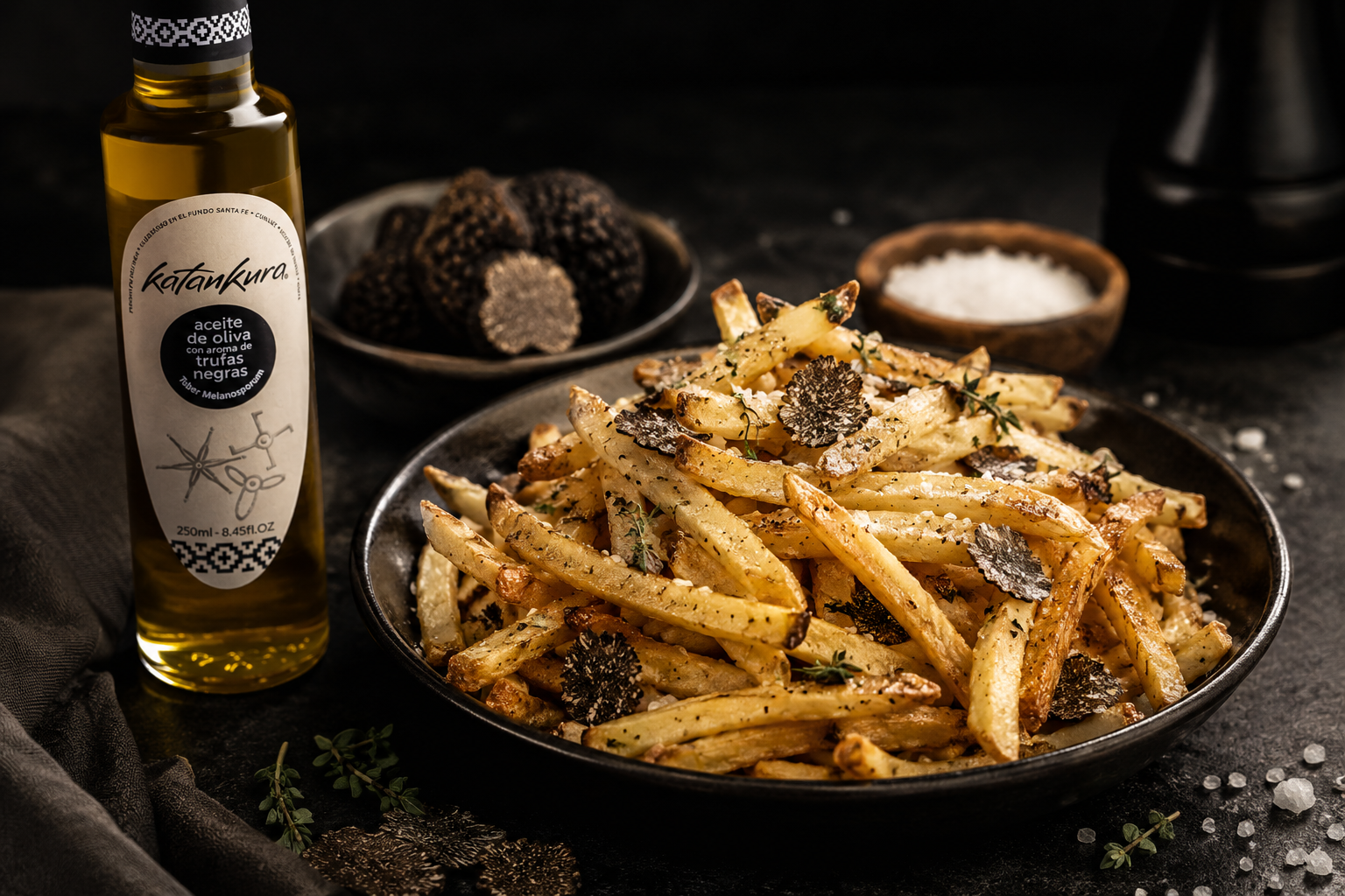 Papas Fritas Trufadas