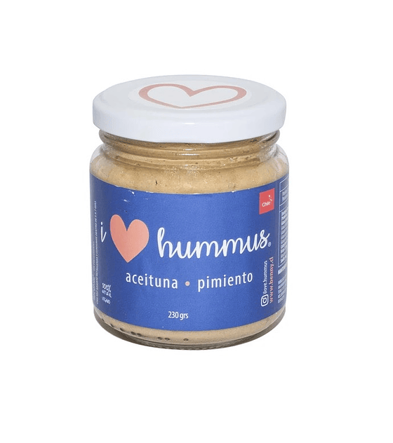 I Love Hummus - Aceituna Pimiento 230 gr