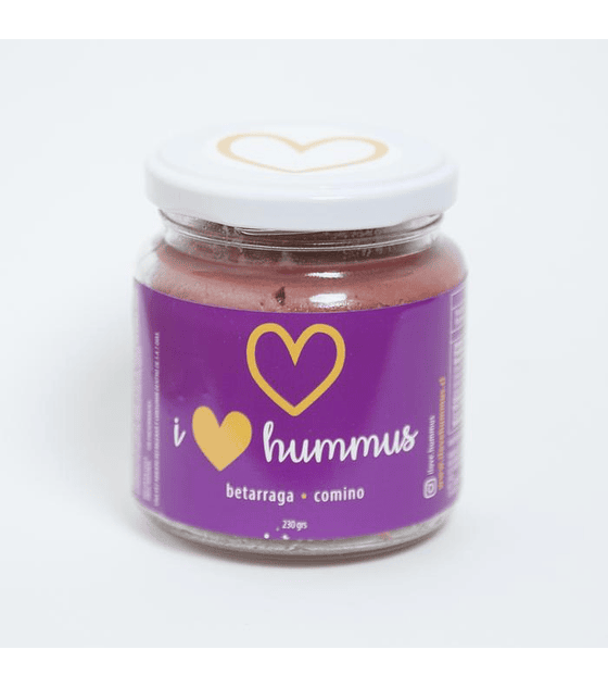 I Love Hummus - Betarraga comino 230 gr
