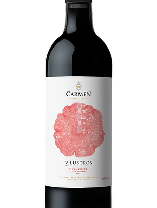 Carmen V Lustros Carmenere 2021 - Colchagua