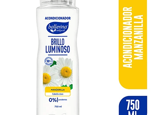 Ballerina Acondicionador Frasco,  Manzanilla 750 ml