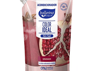 Ballerina Acondicionador Sin Sal Granada Doypack 750 ml