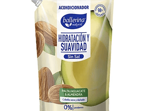 Ballerina Acondicionador Sin Sal Palta Doypack 750 ml